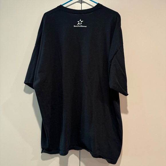 5/25 Men’s Plus Size Black Tshirt featuring a “Genius” quote from Edison. - Picture 5 of 5